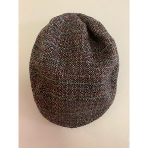 Dark Grey Tweed Driving Cap
